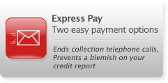Express Pay - Two easy payment options